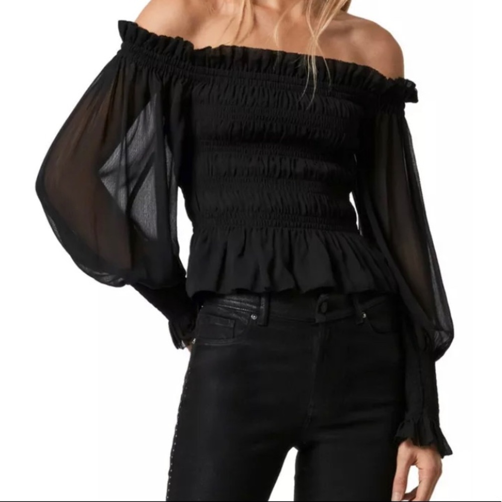 ALL SAINTS LARA TOP/BLOUSE